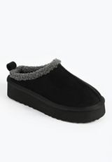 SuperCush Charlie Sherpa Platform Clog, BLACK, small