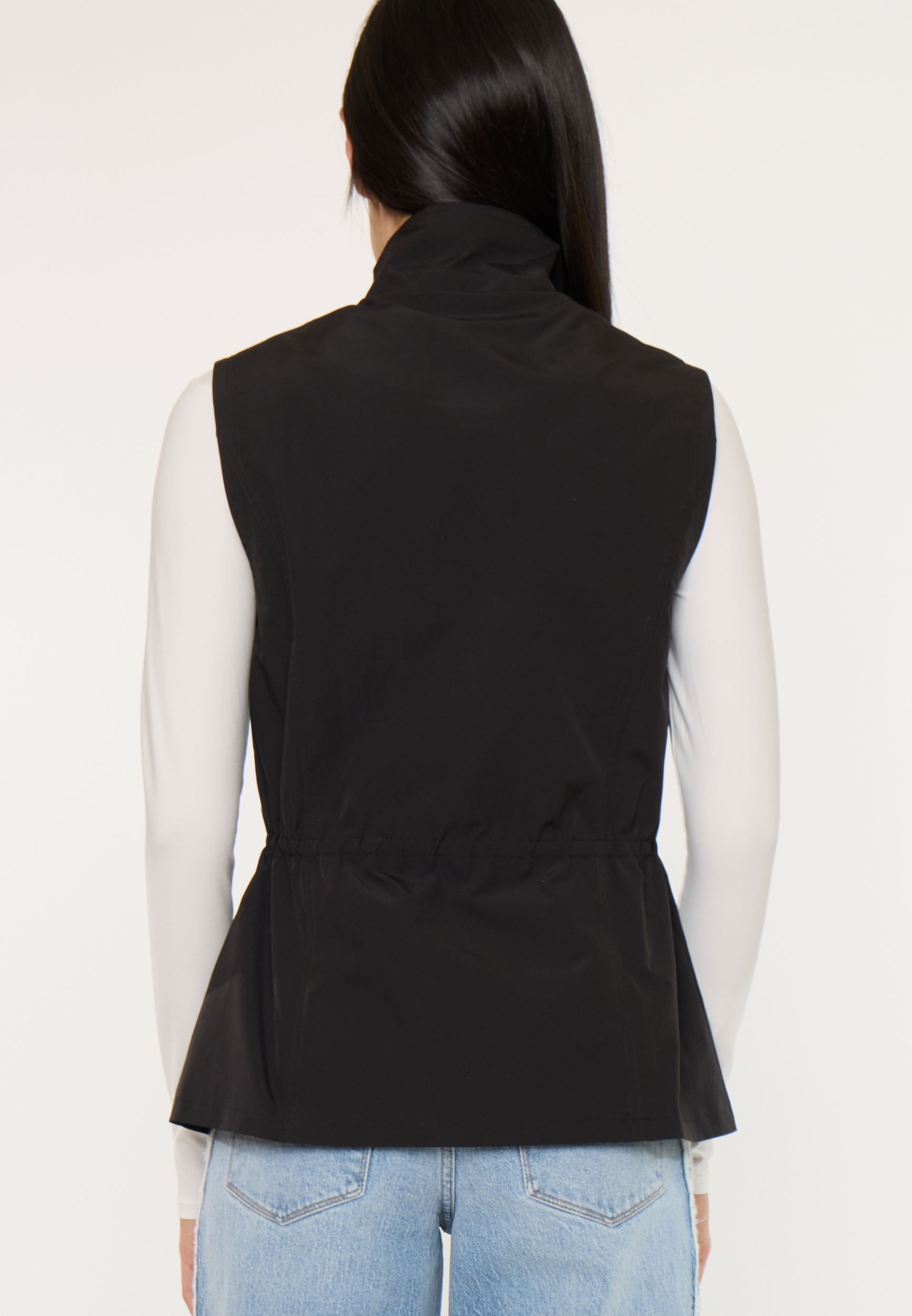 KanCan&trade; Utility Elastic Waist Vest, BLACK, large