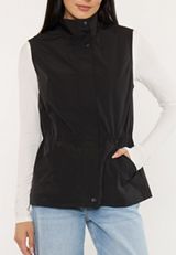 KanCan&trade; Utility Elastic Waist Vest, BLACK, small