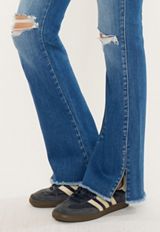 KanCan&trade; Mid Rise Twisted Seam Bootcut Jean, C258, small