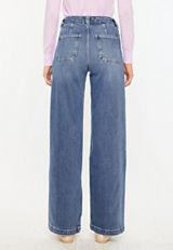 KanCan&trade; High Rise Slant Pocket Wide Leg Jean, C3337, small
