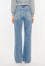 KanCan&trade; High Rise Tab Pocket Wide Leg Jean, C3337, small