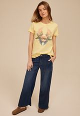 Journey Winged Sun Classic Fit Graphic Tee, C221, small