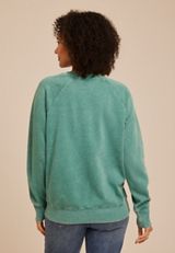 Washed Clover Sweatshirt, SHADY GLADE, small