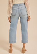 m jeans by maurices&trade; High Rise Wide Leg Cropped Jean, C2806, small