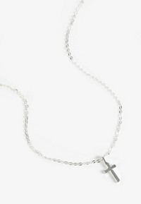 Silver Plated Tennis Necklace