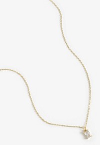 Silver Plated Tennis Necklace