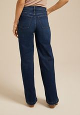 m jeans by maurices&trade; Dark High Rise Utility Pocket Seamed Wide Leg Jean, C258, small