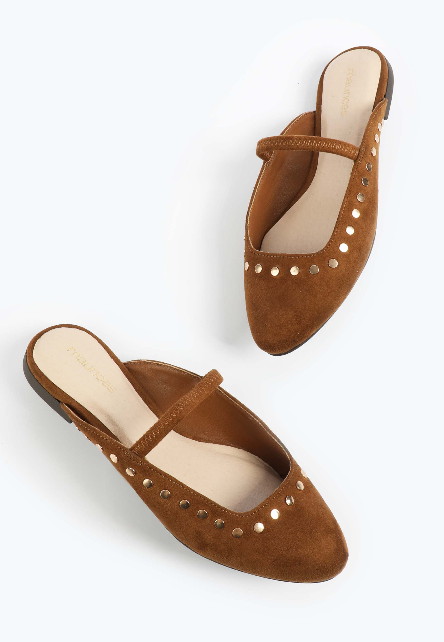 SuperCush Studded Flat Mule, C1144, large