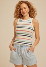 24/7 Striped Highline Tank Top, C1524, small