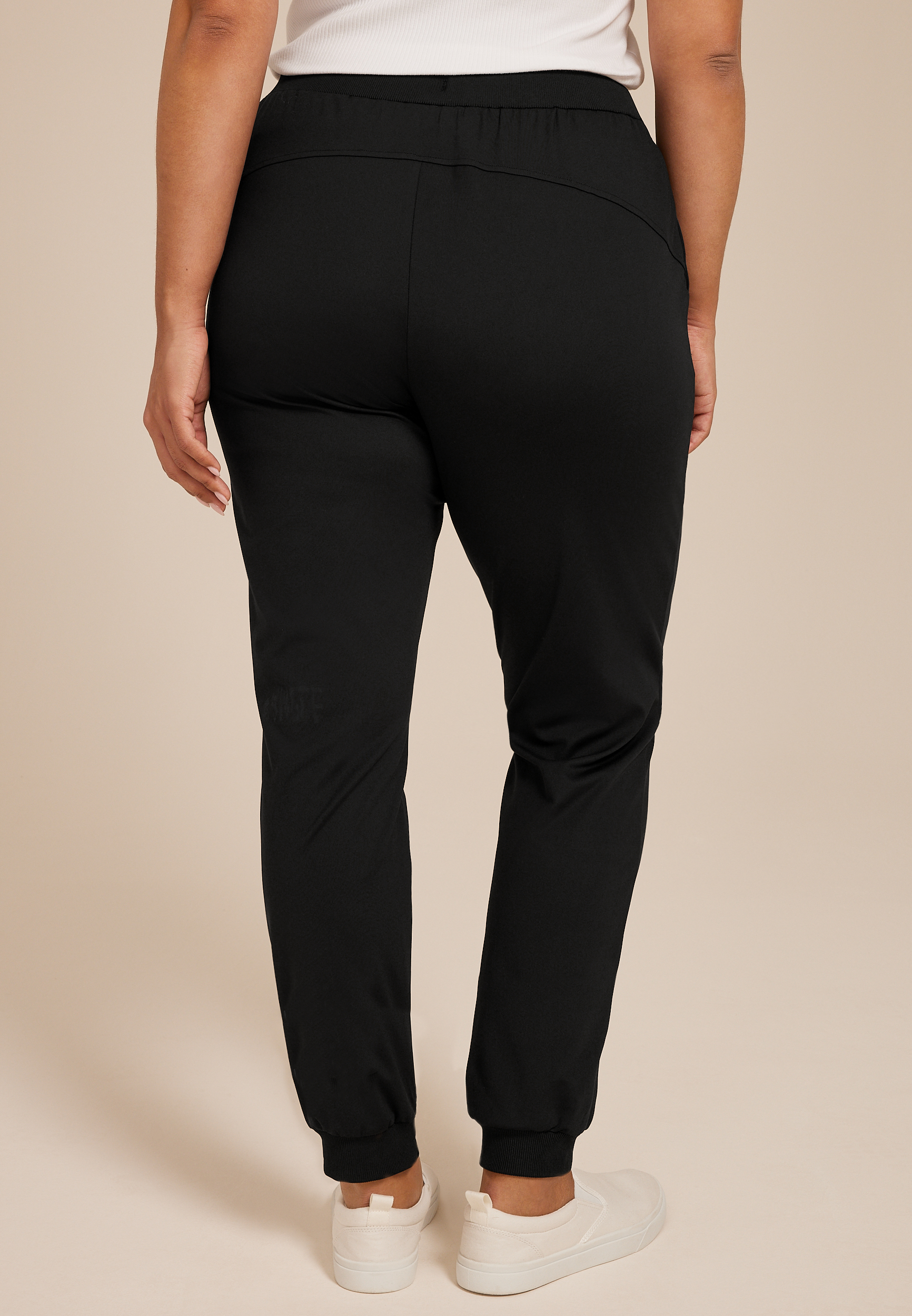 Plus Size Traveler Jogger, BLACK, large