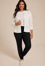 Plus Size Traveler Jogger, BLACK, small