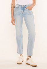 KanCan&trade; Mid Rise Studded Straight Leg Jean, C2806, small