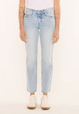 KanCan&trade; Mid Rise Studded Straight Leg Jean, C2806, small