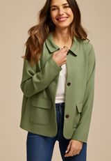 Button Up Blazer, C186, small