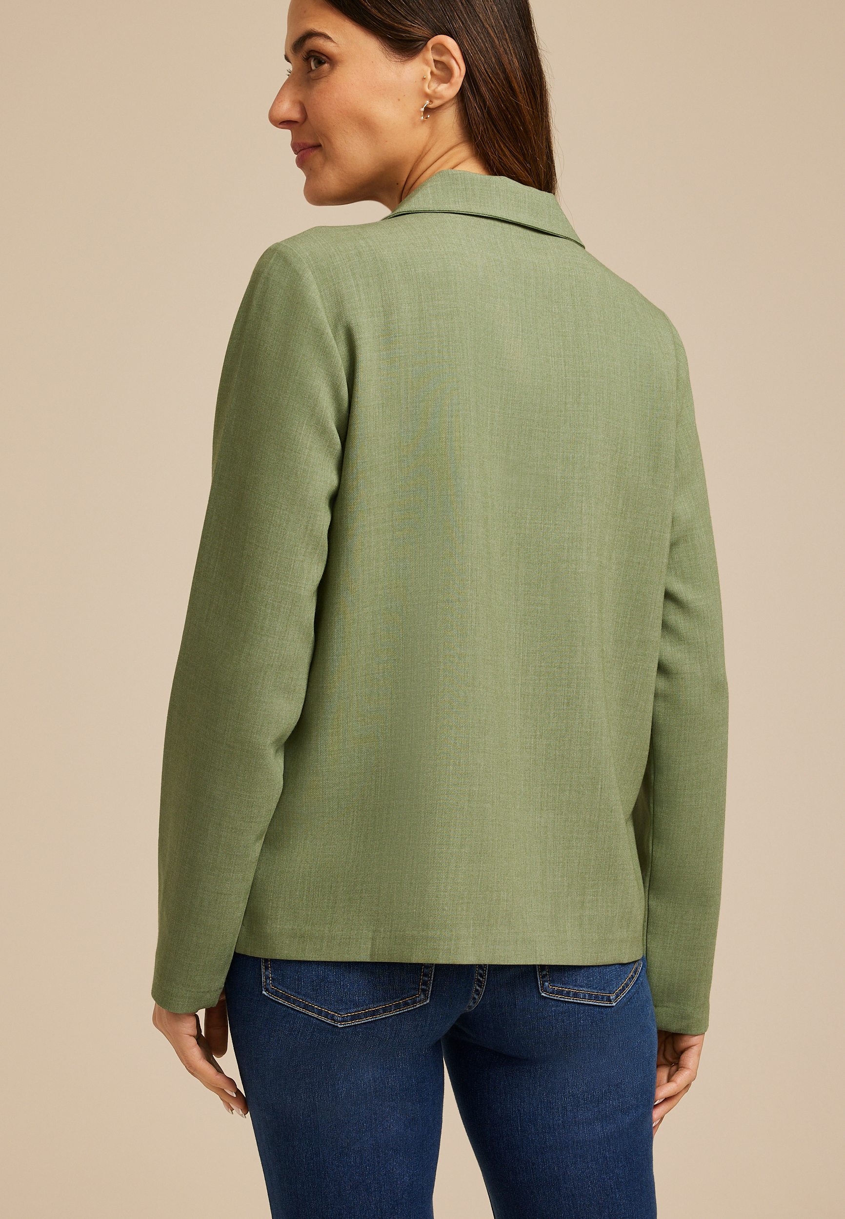 Button Up Blazer, C186, large