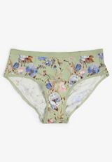 True Stretch Jersey Floral Hipster Panty, C8712, small