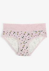 Simply Comfy Cotton Snoopy And Woodstock Print Hipster Panty, PURPLE COMBO, small