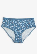 True Stretch Jersey Ditsy Floral Hipster Panty, C4131, small