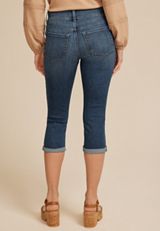 m jeans by maurices&trade; Classic Mid Rise Double Button Capri, C3337, small