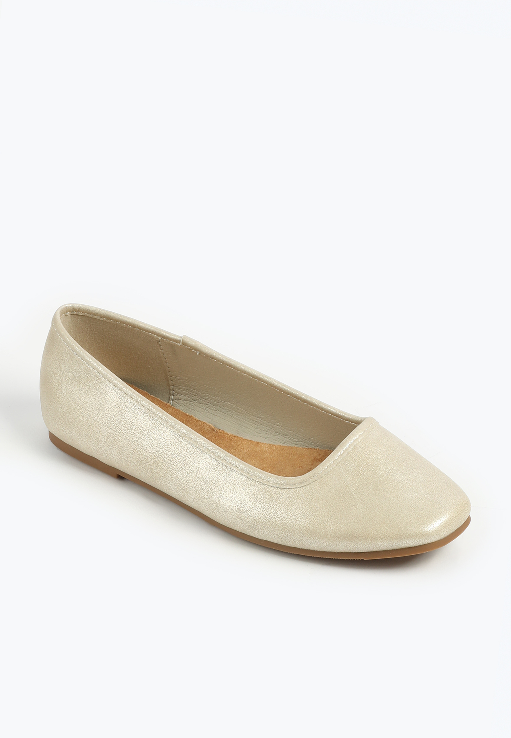 SuperCush Metallic Ballet Flat