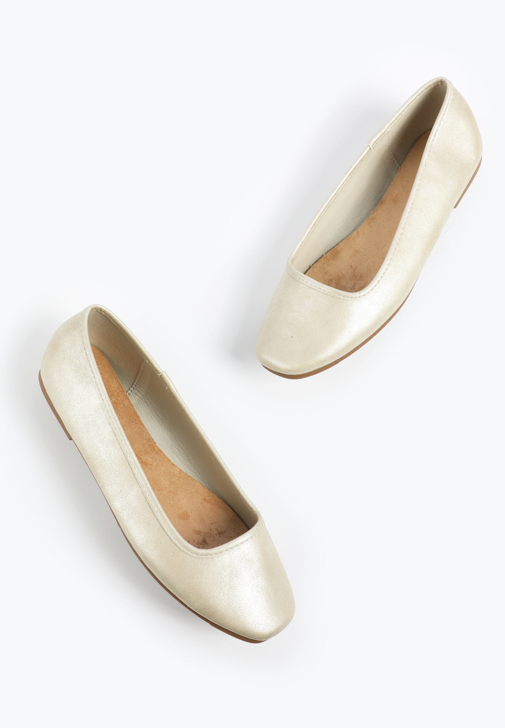 SuperCush Metallic Ballet Flat, C727, large