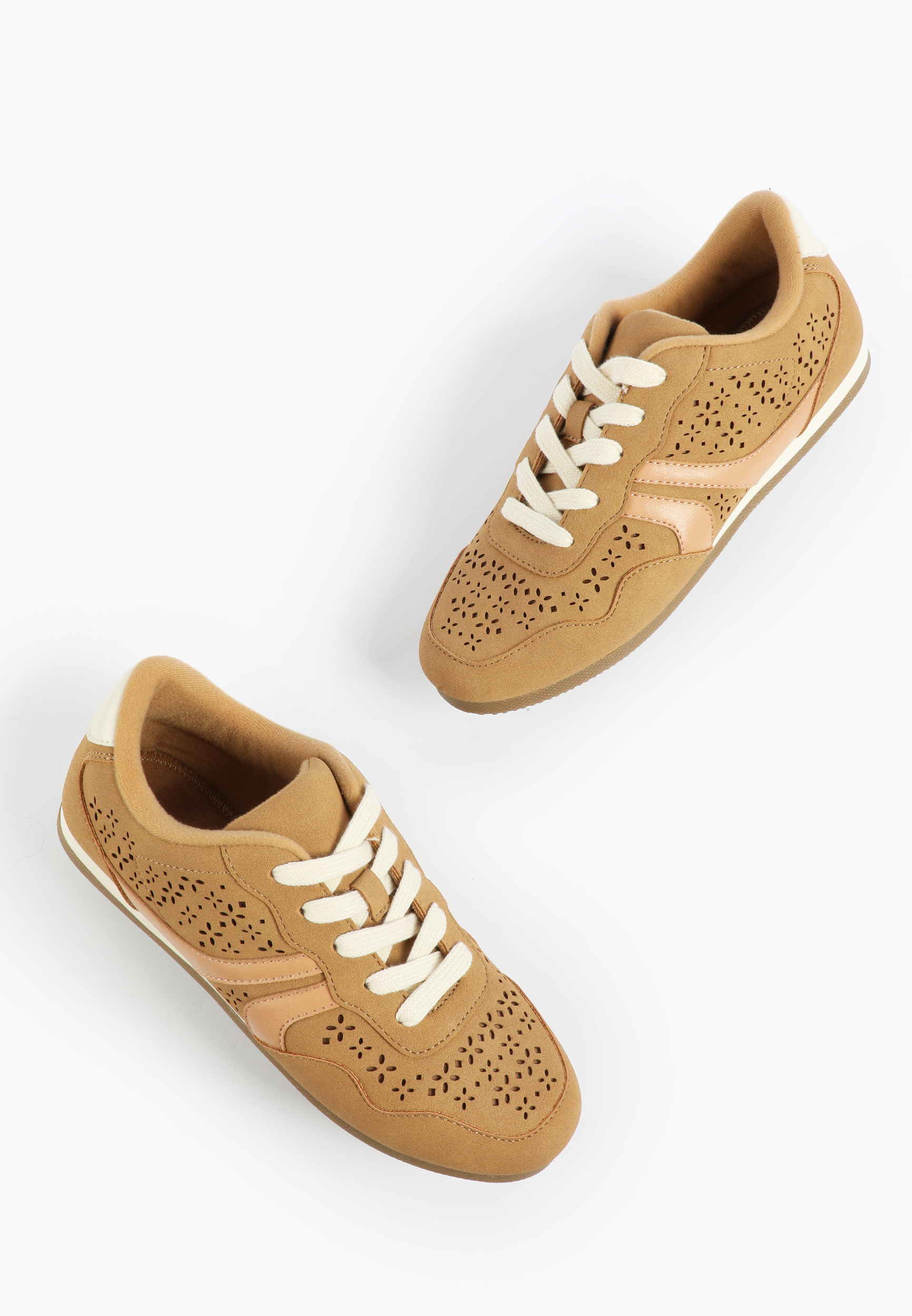 SuperCush Laser Cut Lace Up Sneaker, C1144, large