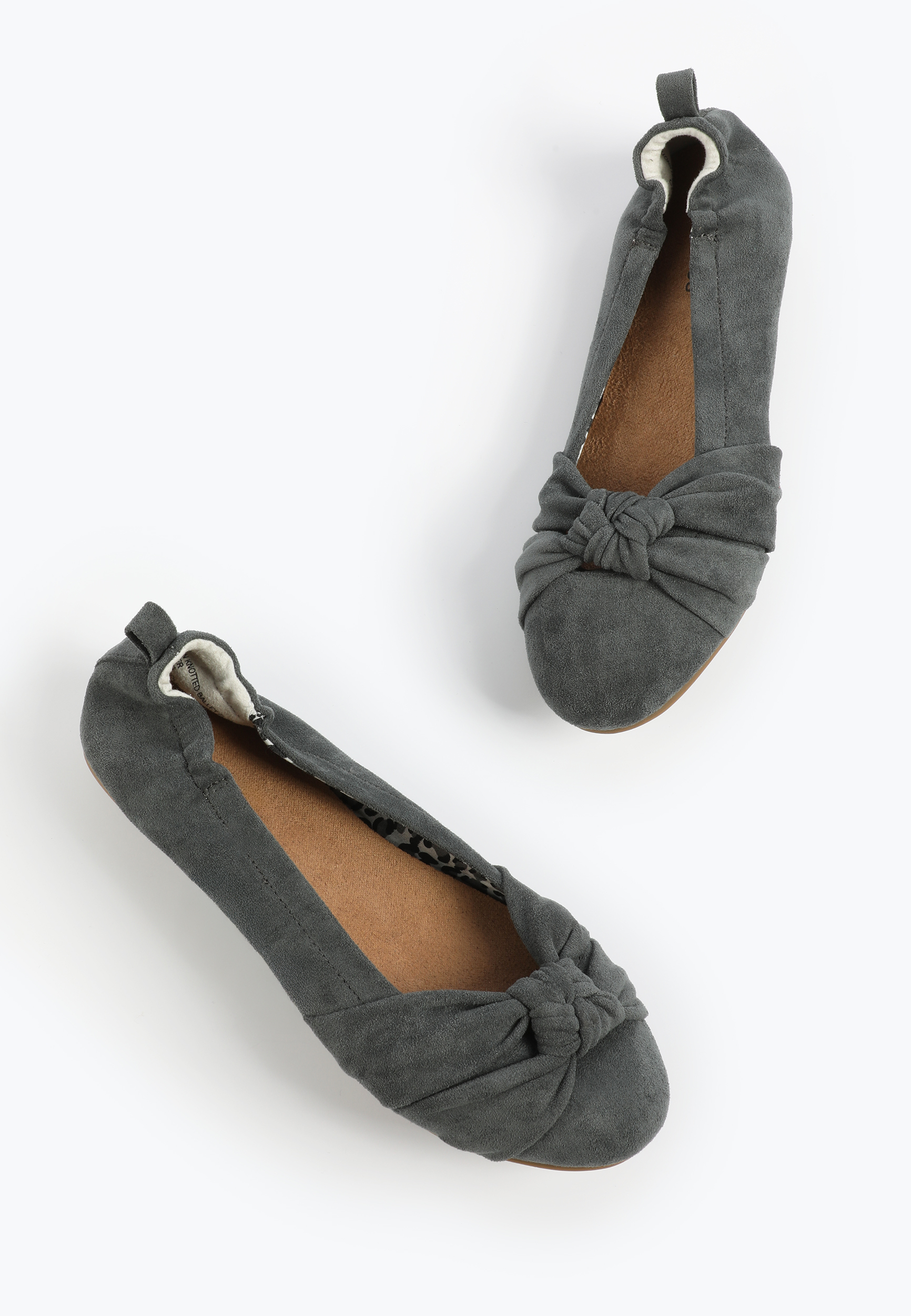 SuperCush Gwen Knot Scrunch Back Ballet Flat, C125, large