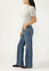 Silver Jeans Co.&reg; Mid Rise 90s Baggy Bootcut Jean, C258, small