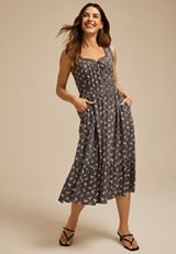 Bare Sweetheart Midi Dress, C2722, small