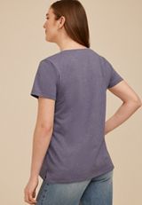 Floral Be True To Yourself Classic Fit Graphic Tee, C3462, small