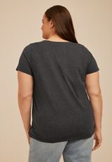 Plus Size Clover Love Classic Fit Graphic Tee, C125, small