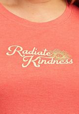 Plus Size Radiate Kindness Classic Fit Graphic Tee, ROSE OF SHARON, small
