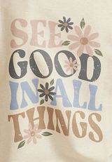 See Good In All Things Floral Embroidered Sweatshirt, OATMEAL HEATHER, small