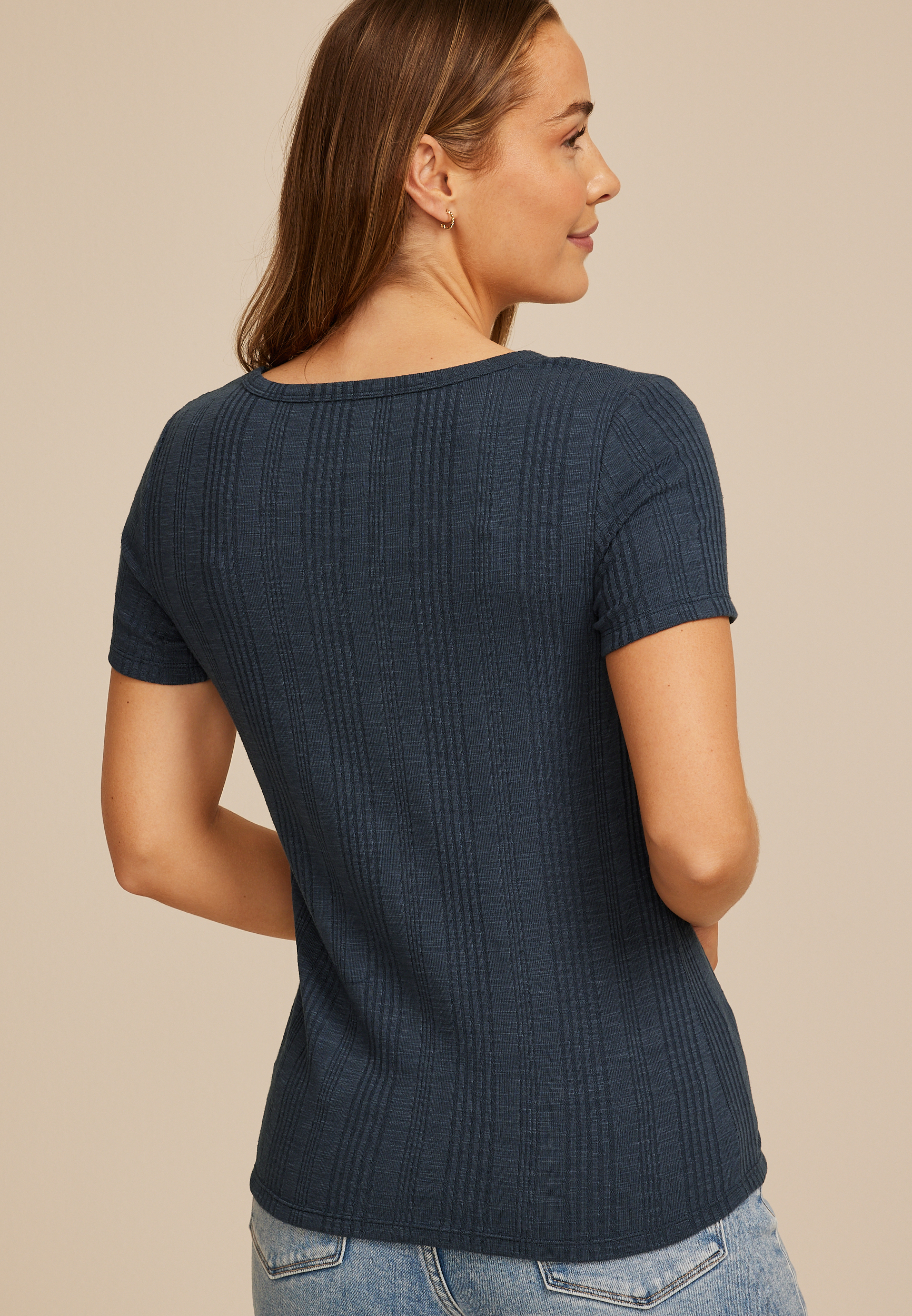 24/7 Taylor Tee, BLUE GEMSTONE, large
