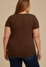 Plus Size 24/7 Taylor Tee, C6058, small