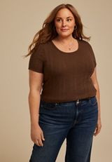 Plus Size 24/7 Taylor Tee, C6058, small