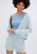 Washed Terry High Rise 4.5in Short, C1035, small