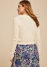 Solid Long Sleeve Dress Cardigan, C8232, small