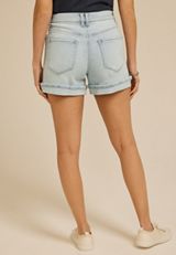 Flying Monkey&trade; High Rise Double Pocket Cuffed Hem 4in Short, C2806, small