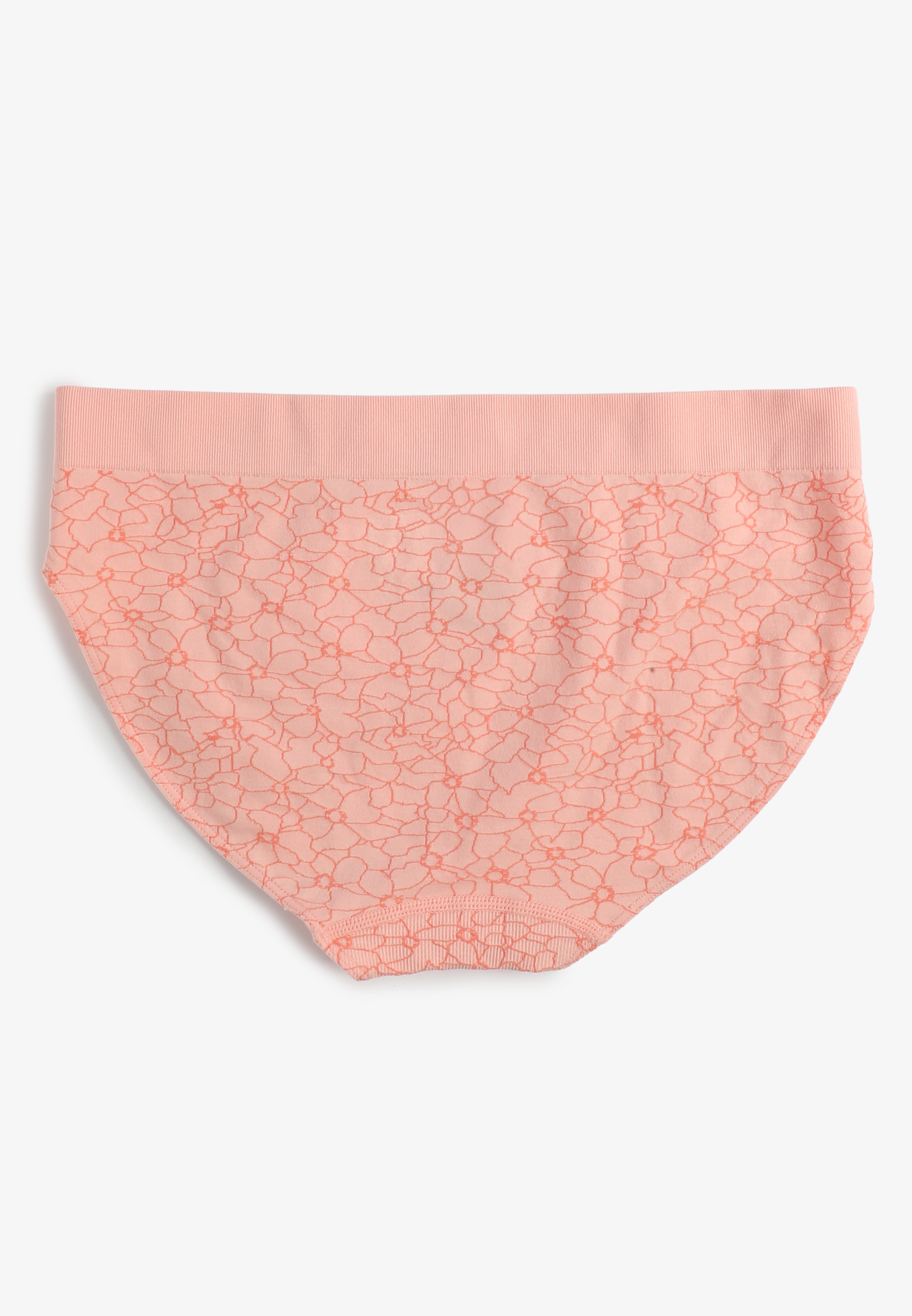 True Stretch Seamless Floral Jacquard Bikini Panty - thumbnail 4