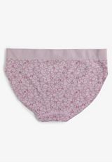 True Stretch Seamless Floral Jacquard Bikini Panty, C8279, small