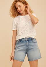 m jeans by maurices&trade; High Rise Medium Relaxed 6in Short, C3337, small