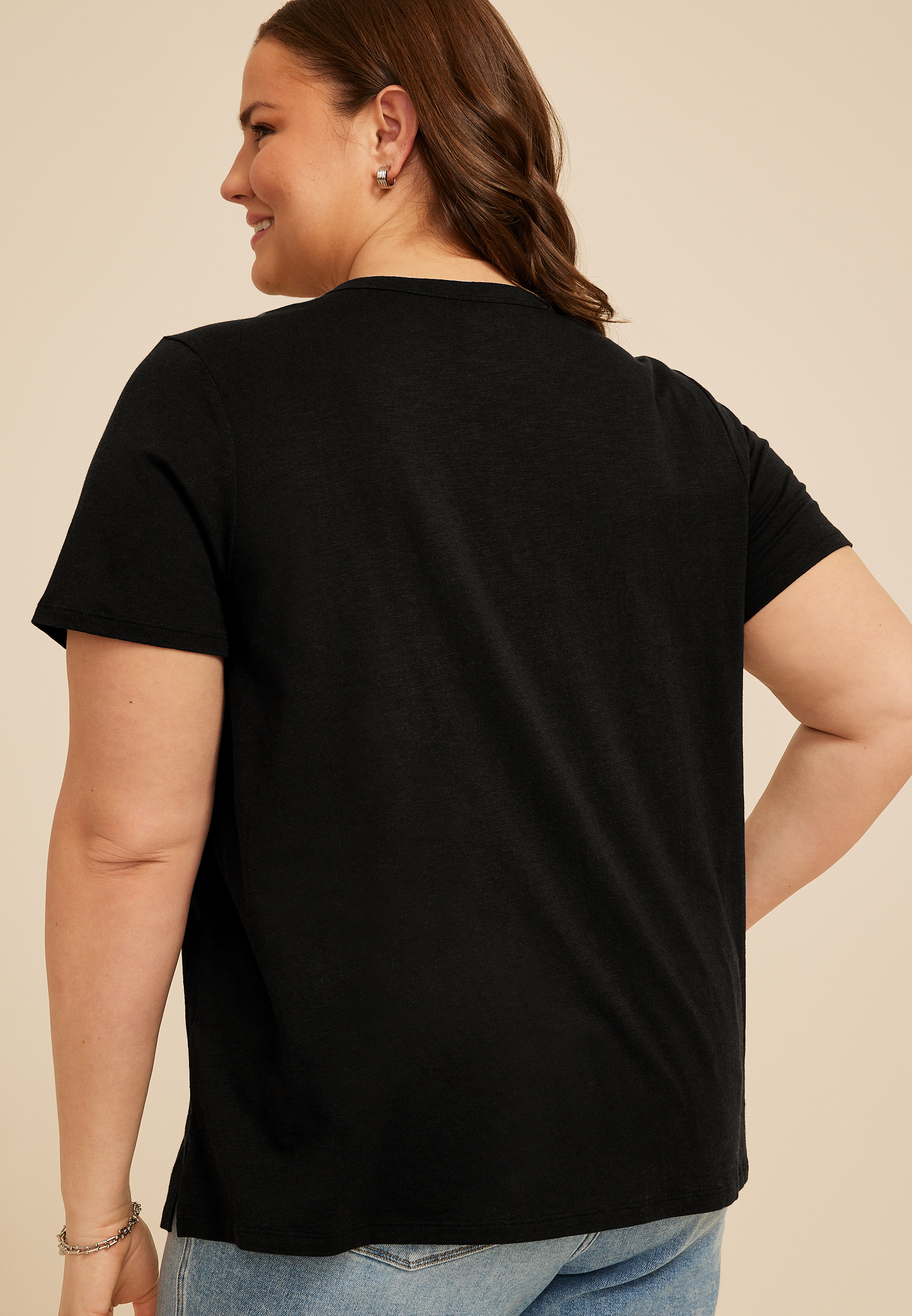 Plus Size 24/7 Dawson Crew Neck Tee - thumbnail 2