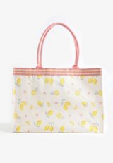Lemon Carryall Tote:YELLOW COM:C5478:YELLOW COMBO, YELLOW COMBO, small