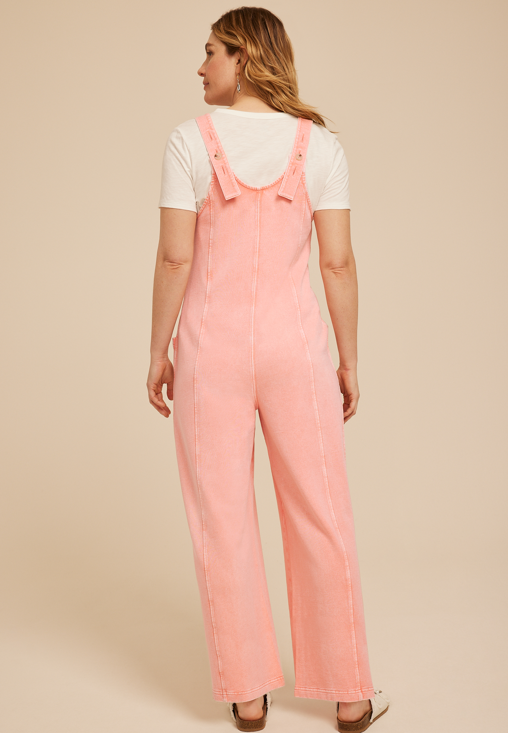 Bare Washed Terry Jumpsuit, C3204, large