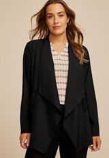 Waterfall Cinched Blazer, C106, small