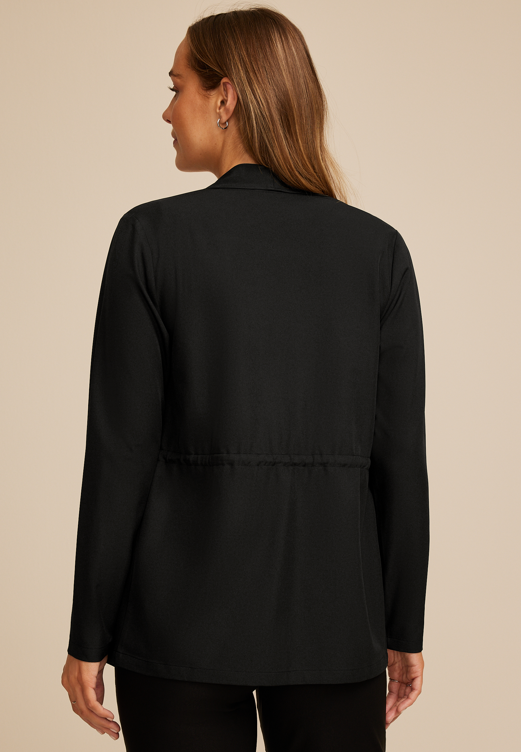 Waterfall Cinched Blazer, C106, large
