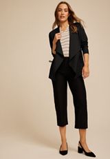 Waterfall Cinched Blazer, C106, small