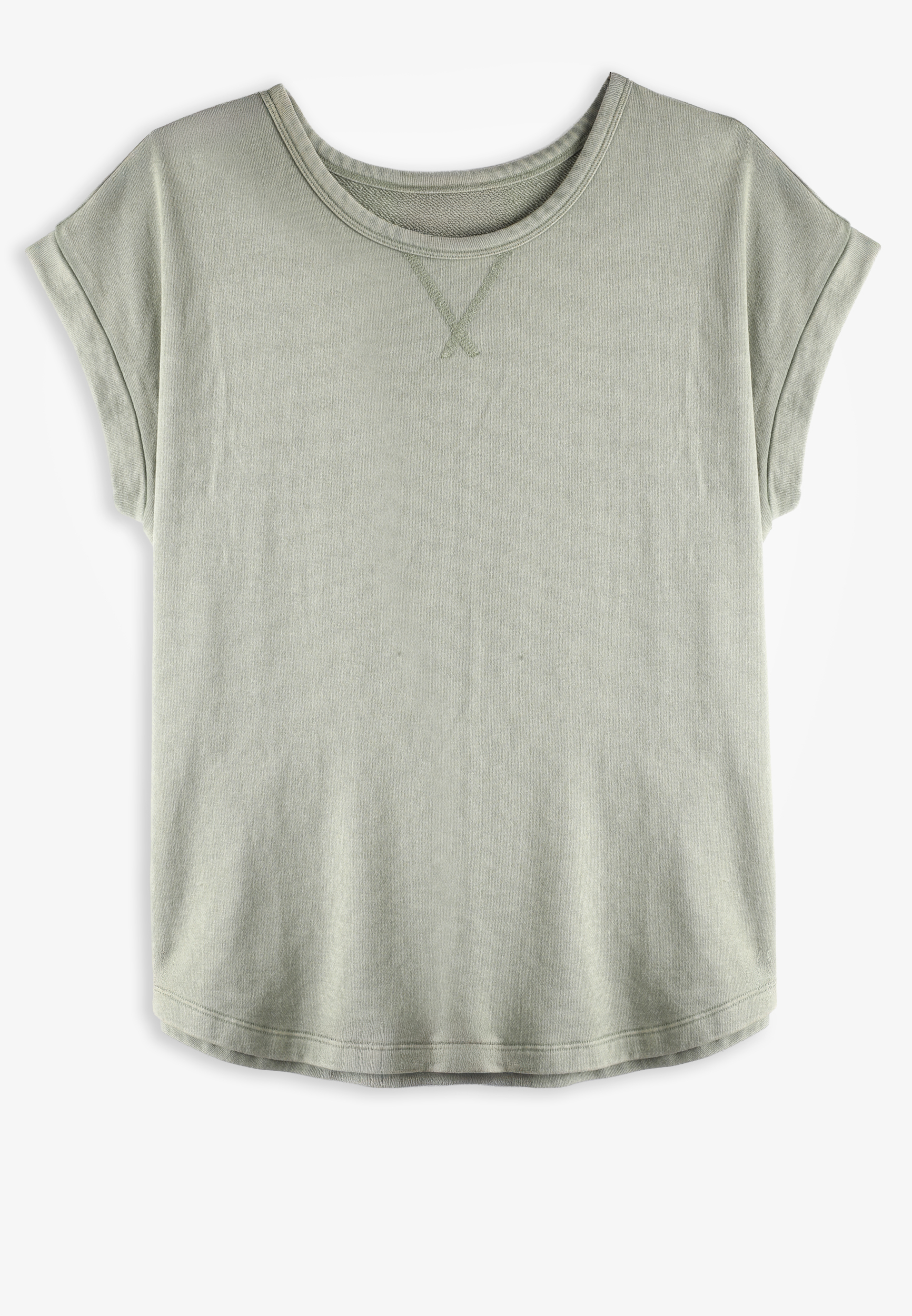 Washed Terry Short Sleeve Tee